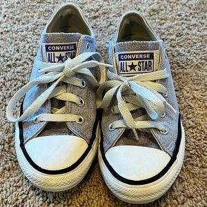 Converse All Star Chuck Taylor purple glitter